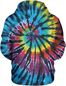 img 3 attached to Trendy Men'S Tie-Dye Hoodie: Stylish & Comfortable Pullover For All Occasions