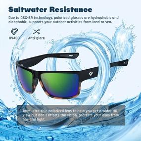 img 3 attached to TR26 Torege Polarized Sports Sunglasses For Men And Women Ideal For Cycling, Running, Golf, And Fishing