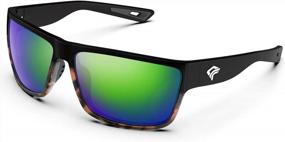 img 4 attached to Поляризованные спортивные солнцезащитные очки TR26 Torege для мужчин и женщин идеально подходят для езды на велосипеде, бега, гольфа и рыбалки