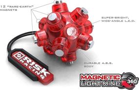 img 3 attached to 💡 Powerful Red Magnetic Light Mine - Risk Racing 00140: Illuminate Your Space with Efficiency!