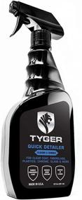 img 4 attached to Tyger TG-CP8U4168 Automotive Quick Detailer Spray: Instant Shine & Protection, 22oz - Made in USA