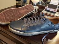 img 1 attached to Men's Fashion Sneakers: Leather Francisco Shoes by Driver Club USA review by David Alvarado