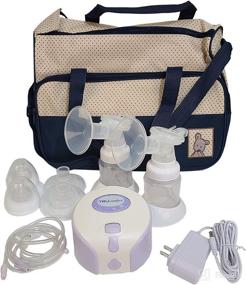 img 3 attached to 🤱 Viverity Electric Double Breast Pump with Bag - Essential Breastfeeding Tool Set
