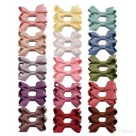 🎀 ruyaa 30pcs baby girls fabric hair bows clips non slip for fine hair toddlers barrettes infants hair accessories pigtails in pairs fully covered safe for newborn neutral colors" -> "ruyaa 30pcs baby girls fabric hair bows clips non slip for fine hair toddlers barrettes infants hair accessories pairs, fully covered, safe for newborns, neutral color options logo