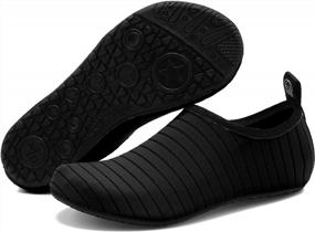 img 1 attached to Barefoot Comfort: ANLUKE Water Shoes For Women And Men - Perfect For Yoga, Surfing And Beach Adventures!