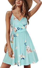 img 4 attached to STYLEWORD Womens Summer Floral Sundress Women's Clothing ~ Dresses