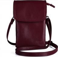 stylish leather cell phone crossbody wallet purse for women - befen logo