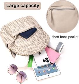 img 3 attached to Женская сумка через плечо из искусственной кожи PU - легкая небольшая сумочка для мобильного телефона с мини-карманом, лучшая идея в подарок от AnsTOP