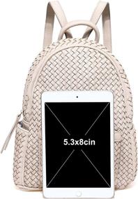 img 1 attached to Женская сумка через плечо из искусственной кожи PU - легкая небольшая сумочка для мобильного телефона с мини-карманом, лучшая идея в подарок от AnsTOP