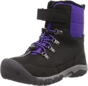 img 4 attached to KEEN Height Waterproof Purple Unisex Boys' Shoes : Outdoor