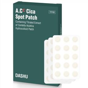 img 4 attached to DASHU A.C Cica Spot Patch 51Patches - Acne Pimple Absorbing Cover, Blemish, Spot Treatment