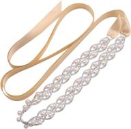 weztez crystal handmade rhinestone sash bridesmaid women's accessories at belts logo