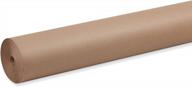 48" x 200 ft natural kraft wrapping paper by pacon 5850 logo