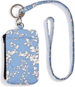 img 3 attached to Stay Stylish And Organized With MNGARISTA Zip ID Case Lanyard Wallet