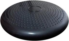 img 2 attached to Air Stability Wobble Cushion With Pump For Balance And Sensory Stimulation - 34Cm/13.5In Diameter, Ideal For Wiggle Seat And Sensory Therapy, By AppleRound