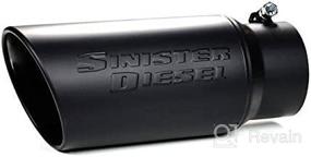 img 3 attached to Sinister Diesel SD 4 6 BLK Exhaust Stainless