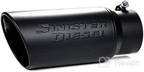 img 1 attached to Sinister Diesel SD 4 6 BLK Exhaust Stainless