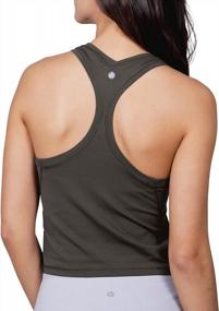 img 4 attached to Experience Ultimate Comfort With Yogalicious Ultra Soft Racerback Tank Top