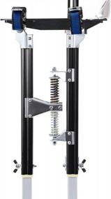 img 1 attached to GypTool Pro 15-23" Drywall Stilts - Black: Professional Grade For Maximum Stability & Comfort