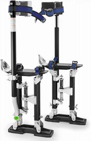img 4 attached to GypTool Pro 15-23" Drywall Stilts - Black: Professional Grade For Maximum Stability & Comfort