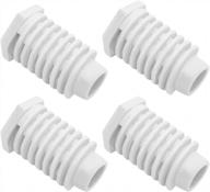 beaquicy dryer leveling leg foot feet - 💪 pack of 4: replacement for whirlpool ken-more dryer (49621 ap4295805) logo