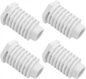 img 4 attached to Beaquicy Dryer Leveling Leg Foot Feet - 💪 Pack of 4: Replacement for Whirlpool Ken-more Dryer (49621 AP4295805)