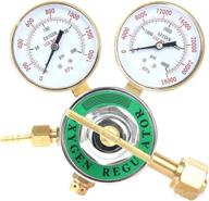 🔧 oxygen regulator with large tank gauge for cutting torch - cga 540 логотип