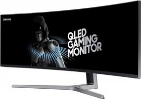 img 3 attached to Samsung LC49HG90DMNXZA 49 Inch Certified Refurbished: Curved, 144Hz, HDR Monitor