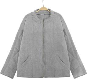 img 1 attached to Women's Quilted Lightweight Jackets: Trendy Outerwear for Women - Coats, Jackets & Vests