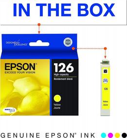 img 2 attached to Epson T126 DURABrite Yellow Ink Cartridge For Stylus And Workforce Printers - Standard Capacity