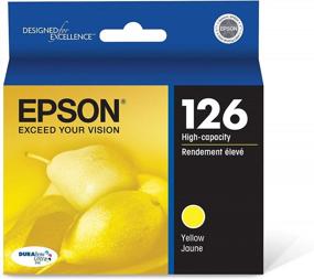 img 4 attached to Epson T126 DURABrite Yellow Ink Cartridge For Stylus And Workforce Printers - Standard Capacity