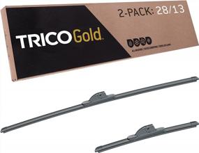 img 4 attached to Upgrade Your Car'S Visibility With TRICO Gold® Wiper Blades - Pack Of 2 28 & 13 Inches (18-2813), Easy DIY Install