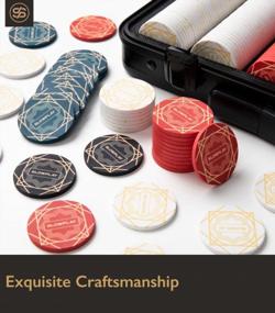 img 1 attached to Buy Bulk SLOWPLAY Nash Ceramic Poker Chips - High Quality & Affordable!