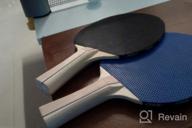 img 1 attached to Compact Table Tennis Set With Retractable Net - STIGA Take Anywhere Kit Includes Paddles, Balls & Storage Bag review by Jeff Pettis