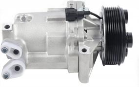 img 1 attached to High-Quality CO11155C AC Compressor Replacement For Nissan Versa (2007-2011) And Tiida (2007-2015) By WFLNHB