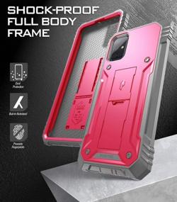 img 1 attached to Samsung Galaxy A71 5G Case: Poetic Revolution Series Full-Body Rugged Shockproof Protection With Kickstand & Built-In Screen Protector - Not For Verizon UW Or 4G