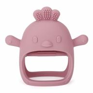 keep your baby comfortable with socub’s bpa-free silicone teether mitten toy - soothes sore gums, anti-drop design and perfect for sucking needs! logo
