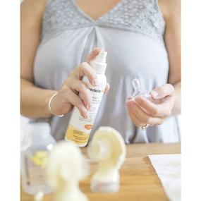 img 2 attached to Medela Quick Clean Breast Pump Sanitizer Spray - No Rinse, 99.9% Germ Elimination, 8Oz