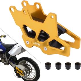 img 4 attached to 🏍️ AnXin Motorcycle CNC Chain Guide Guard Protection for Yamaha & Suzuki Models - WR250F, WR400F, WR426F, WR450F, YZ125, YZ250, YZ250F, YZ400F, YZ426F, YZ450F, RM125, RM250, RMZ250, RMZ450, RMX450Z, DRZ250, DRZ400, DRZ400E, DRZ400S, DRZ400SM - Gold