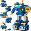 5 in 1 take apart stem toys for 5+ year old boys - perfect birthday gifts for kids age 6-8! logo