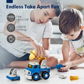 img 2 attached to 5 In 1 Take Apart STEM Toys For 5+ Year Old Boys - Perfect Birthday Gifts For Kids Age 6-8!