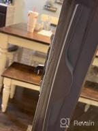 картинка 1 прикреплена к отзыву 🔒 High-Quality Patio Sliding Glass Door Handle Set with 45° Mortise Lock - Fits Various Door Thickness, Screw Hole Spacing, & Reversible Design - Non-Handed, Black от William Anacker