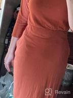 img 1 attached to Flattering And Chic: Moyabo Women'S 3/4 Sleeve Office Pencil Dress review by Leah Freitag