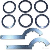 🔧 7888-110 qa1 coil-over shocks & struts kit: spanner wrenches, coil spring thrust washers & bearings логотип