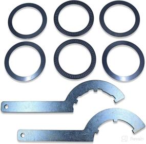 img 1 attached to 🔧 7888-110 QA1 Coil-Over Shocks & Struts Kit: Spanner Wrenches, Coil Spring Thrust Washers & Bearings