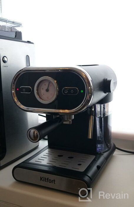 img 1 attached to Rozhkovy coffee maker Kitfort KT-702, black review by Danuta Szczeniak ᠌