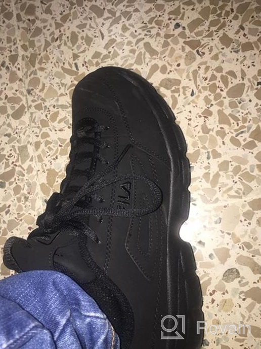 img 1 attached to Fila Disruptor Triple Black Men's Shoes for Training review by Brandon Perkins