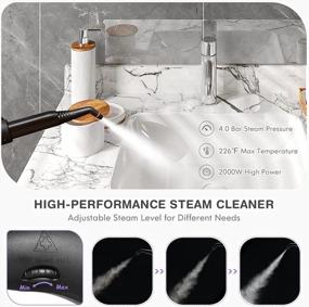 img 3 attached to ARLIME Multipurpose Steam Cleaner With 19 Accessories For Chemical-Free Heavy Duty Household Cleaning