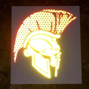 img 1 attached to CustomTAYLOR33 Intensity Reflective Spartan Trojan