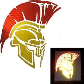 img 4 attached to CustomTAYLOR33 Intensity Reflective Spartan Trojan